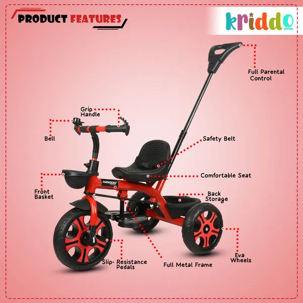 Tricycle_For_Kids_|_Plug_N_Play_|_Baby_Cycle_With_Parental_Control,_Eva_Wheels,_Bell,_Seat,_Belt_And_Basket_|_Kids_Tricycle_|_2+_Years_Unisex_|_Weight_Limit_25_Kgs