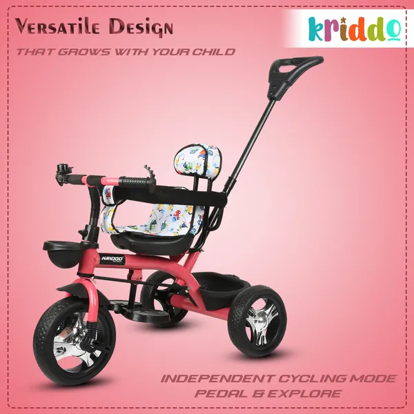 Tricycle_For_Kids_|_2-In-1_With_Pedalling_And_Parental_Control_|_Cushioned_Seat_|_Guardrail_And_Anti-Slip_Handle_For_Safety_|_For_2_Years+_Boys_And_Girls_(Pink)