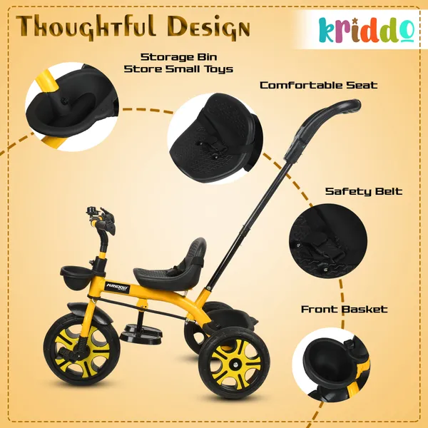 Tricycle_For_Kids_|_Plug_N_Play_|_Baby_Cycle_With_Parental_Control,_Eva_Wheels,_Bell,_Seat,_Belt_And_Basket_|_Kids_Tricycle_|_2+_Years_Unisex_|_Weight_Limit_25_Kgs_(Yellow)