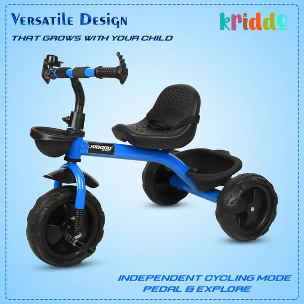 Tricycle_For_Kids_|_Plug_N_Play_|_Baby_Cycle_With_Grip_Handle,_Eva_Wheels,_Seat_And_Basket_|_Kids_Tricycle/Cycle_|_2+_Years_Unisex_|_Weight_Limit_Upto_25_Kgs_(Blue)