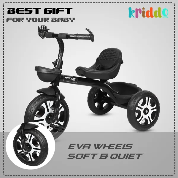 Tricycle_For_Kids_With_Parental_Control_|_Cycle_For_Kids_1-4_Years_|_Baby_Cycle_|_Bicycle_With_Storage_Basket,_Cushion_Seat_And_Seat_Belt_Carrying_Capacity_30_Kgs_(Black)