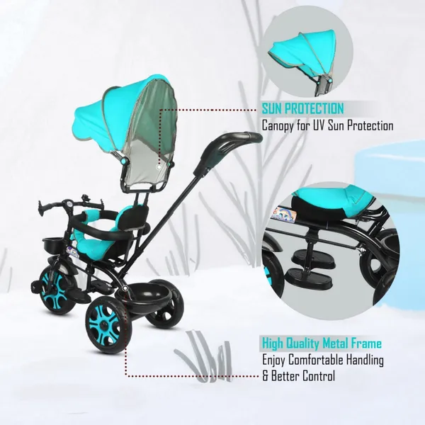 Play_Kids/Baby_Tricycle_With_Safety_Guard_Rail_For_Kids_2_To_5_Years_Boys_With_Parental_Control_Trike_Cycle_4-In-1_Kids_Tricycle_With_Adjustable_Canopy,_Parent_Push_Handle_(Green)