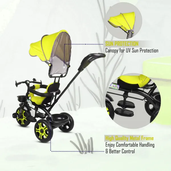 Play_Kids/Baby_Tricycle_With_Safety_Guard_Rail_For_Kids_2_To_5_Years_Boys_With_Parental_Control_Trike_Cycle_4-In-1_Kids_Tricycle_With_Adjustable_Canopy,_Parent_Push_Handle_(Yellow)