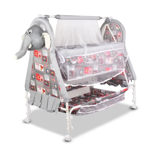 Panda_Jumbo_Baby_Cradle_Newborn_Baby_Sleep_Swing_Cradle/Mattress_And_Wheels_And_Cradle_For_0-13_Months_Baby_Boys_And_Girls