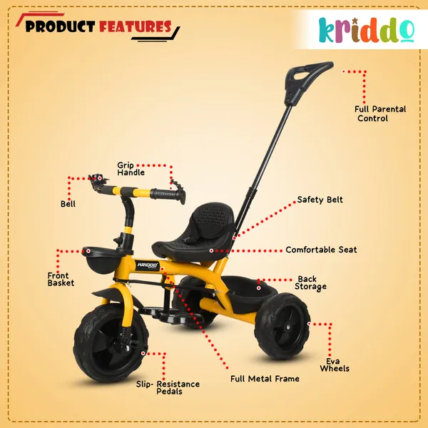 Tricycle_For_Kids_With_Parental_Control_|_Cycle_For_Kids_1-4_Years_|_Baby_Cycle_|_Bicycle_With_Storage_Basket,_Cushion_Seat_And_Seat_Belt_Carrying_Capacity_30_Kgs_(Yellow)