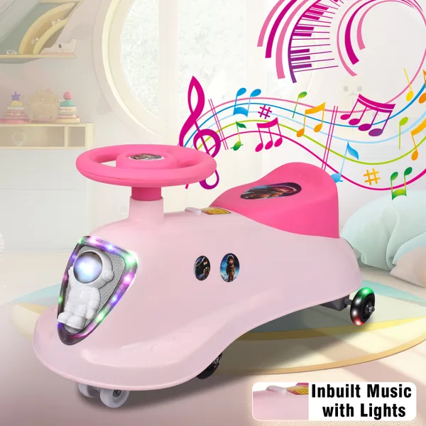 Kids_Ride-On_Wiggle_Car_With_Led_Lights,360-Degree_Swivel_Wheels,_Musical_Interactive_Toy_For_Children_(Pink)