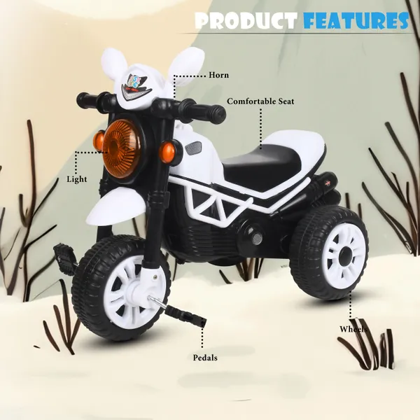Bullet_Stylish_Sports_Bike_Pedal_Tricycle_For_Kids_I_Kids_Tricycle_With_Musical_Horn_And_Lights_3-6_Years_(White)