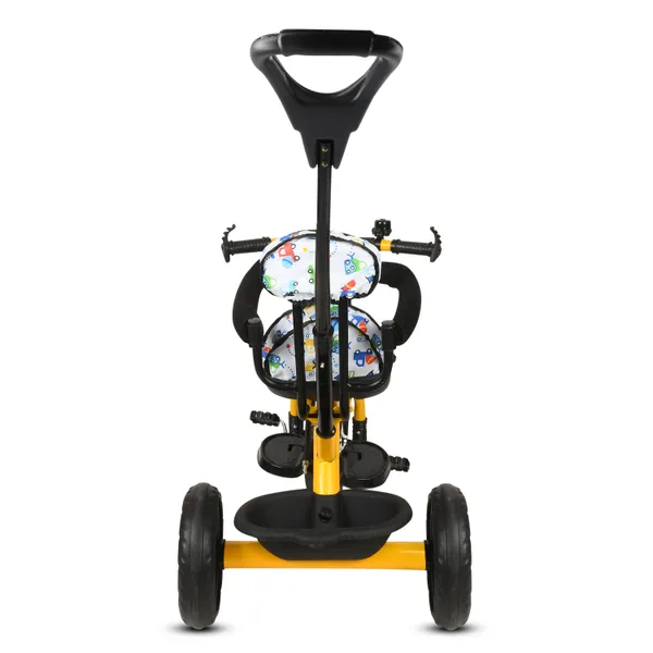 Kids_Harness_Parental_Control_Tricycle_With_Eva_Wheels,_Bell_And_Storage_Basket|Baby_Trike|Age_Group_1_Years_To_4_Years_Carrying_Capacity_Upto_25_Kgs