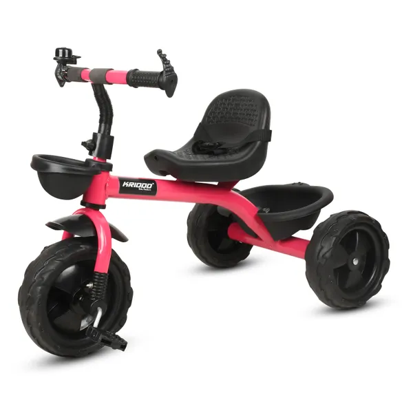 Tricycle_For_Kids_|_Plug_N_Play_|_Baby_Cycle_With_Grip_Handle,_Eva_Wheels,_Seat_And_Basket_|_Kids_Tricycle/Cycle_|_2+_Years_Unisex_|_Weight_Limit_Upto_25_Kgs_(Pink)