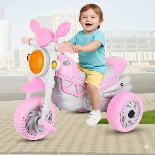 Bike_Pedal_Tricycles_For_Kids_1_To_3_Years_|_Kids_Cycle_With_Musical_Horn,_Lights,_Eva_Wheels_And_Push_Handle_|_Baby_Cycle_(Pink,Grey)