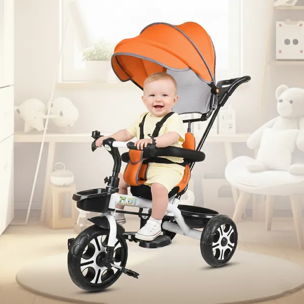Canopy_Plug_N_Play_Tricycle/Baby_Tricycle_With_Parental_Control_For_Age_Group_2+_Years_Boys/Girls/Carrying_Capacity_Upto_30-Kgs_Proudly_Made_In_India_(Orange)
