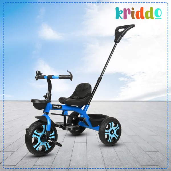 Tricycle_For_Kids_|_Plug_N_Play_|_Baby_Cycle_With_Parental_Control,_Eva_Wheels,_Bell,_Seat,_Belt_And_Basket_|_Kids_Tricycle_|_2+_Years_Unisex_|_Weight_Limit_25_Kgs_Blue