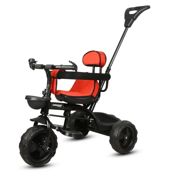 Kids|Baby_Trike|Tricycle_With_Safety_Belt_And_Guardrail_With_Parental_Control_For_Kids|Boys|Girls_Age_Group_2_To_5_Years|Carrying_Capacity_25Kgs