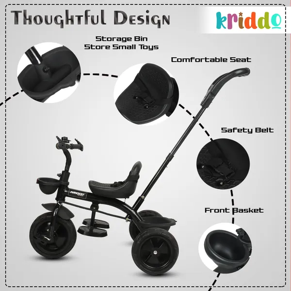 Stylish_Small_Kids_Tricycles_|_Trike_Cycle_For_Baby_With_Storage_Basket_For_Kids,_Boys,_Girls_|_Age_Group_1_To_3_Years_(Black)