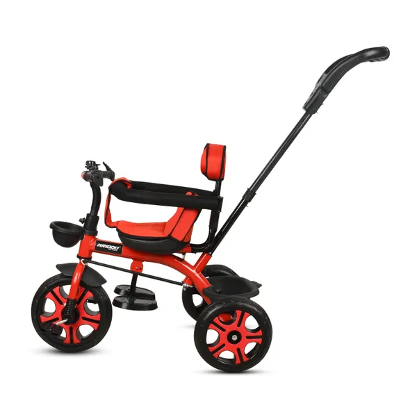 Kids_Harness_Parental_Control_Tricycle_With_Eva_Wheels,_Bell_And_Storage_Basket|Baby_Trike|Age_Group_1_Years_To_4_Years_Carrying_Capacity_Upto_25_Kgs