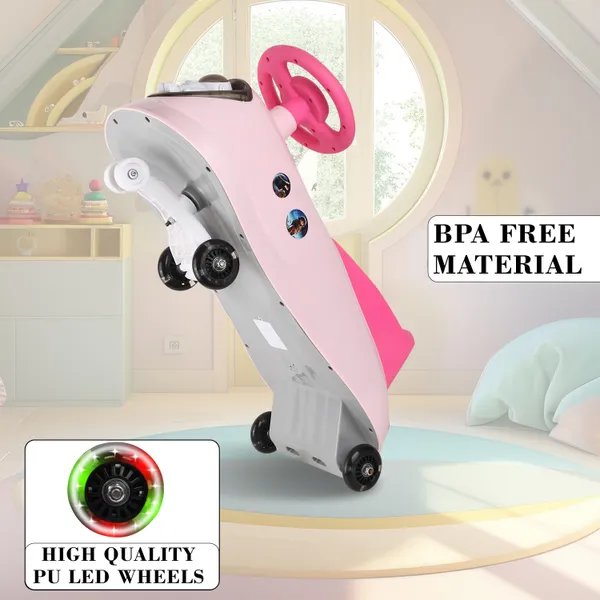 Kids_Ride-On_Wiggle_Car_With_Led_Lights,360-Degree_Swivel_Wheels,_Musical_Interactive_Toy_For_Children_(Pink)