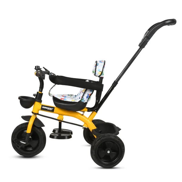 Kids|Baby_Trike|Tricycle_With_Safety_Belt_And_Guardrail_With_Parental_Control_For_Kids|Boys|Girls_Age_Group_2_To_5_Years|Carrying_Capacity_25Kgs_(Yellow)