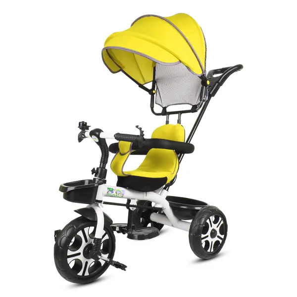 Canopy_Plug_N_Play_Tricycle/Baby_Tricycle_With_Parental_Control_For_Age_Group_2+_Years_Boys/Girls/Carrying_Capacity_Upto_30-Kgs_Proudly_Made_In_India_(Yellow)