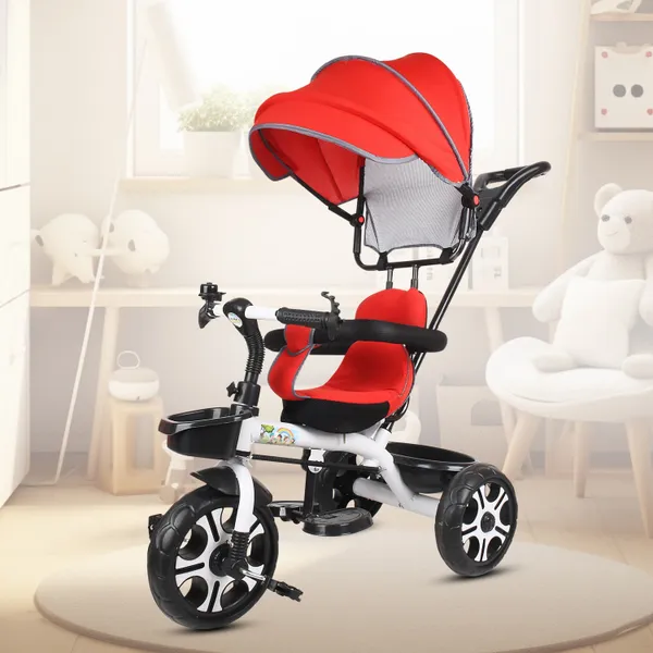 Canopy_Plug_N_Play_Tricycle/Baby_Tricycle_With_Parental_Control_For_Age_Group_2+_Years_Boys/Girls/Carrying_Capacity_Upto_30-Kgs_Proudly_Made_In_India