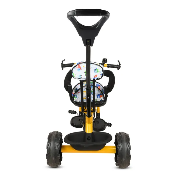 Kids|Baby_Trike|Tricycle_With_Safety_Belt_And_Guardrail_With_Parental_Control_For_Kids|Boys|Girls_Age_Group_2_To_5_Years|Carrying_Capacity_25Kgs_(Yellow)