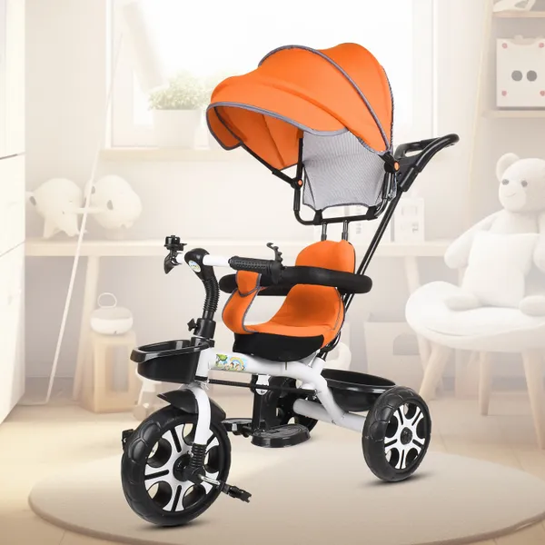 Canopy_Plug_N_Play_Tricycle/Baby_Tricycle_With_Parental_Control_For_Age_Group_2+_Years_Boys/Girls/Carrying_Capacity_Upto_30-Kgs_Proudly_Made_In_India_(Orange)