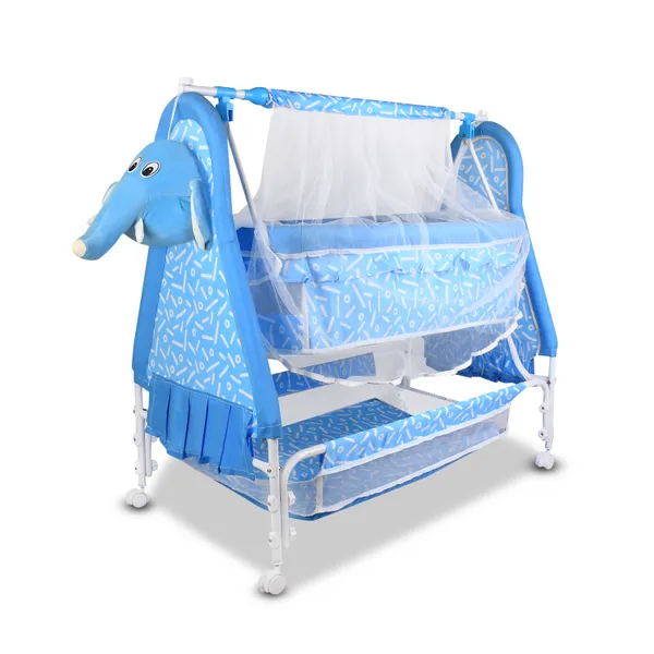 Panda_Jumbo_Baby_Cradle_Newborn_Baby_Sleep_Swing_Cradle/Mattress_And_Wheels_And_Cradle_For_0-13_Months_Baby_Boys_And_Girls