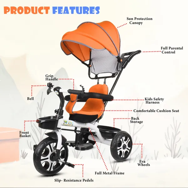 Canopy_Plug_N_Play_Tricycle/Baby_Tricycle_With_Parental_Control_For_Age_Group_2+_Years_Boys/Girls/Carrying_Capacity_Upto_30-Kgs_Proudly_Made_In_India_(Orange)