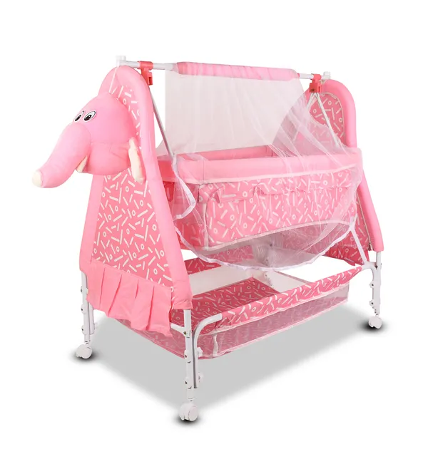 Panda_Jumbo_Baby_Cradle_Newborn_Baby_Sleep_Swing_Cradle/Mattress_And_Wheels_And_Cradle_For_0-13_Months_Baby_Boys_And_Girls
