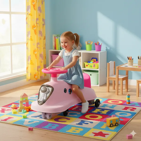 Kids_Ride-On_Wiggle_Car_With_Led_Lights,360-Degree_Swivel_Wheels,_Musical_Interactive_Toy_For_Children_(Pink)