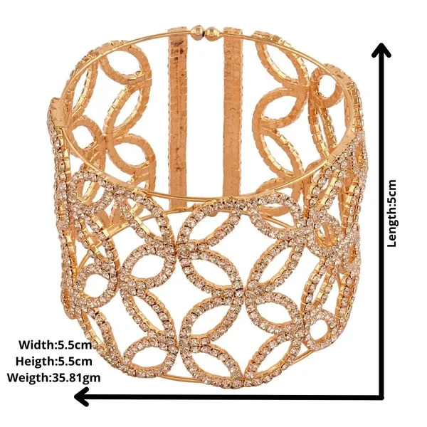 Gold_Elegant_Geometric_Hand_Cuff_Bracelet