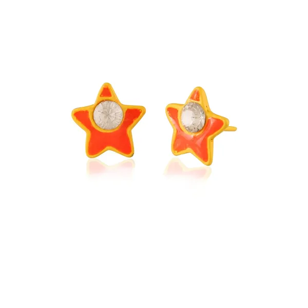 Multicolor_Metal_Enamel_Stud_Earring_For_Women