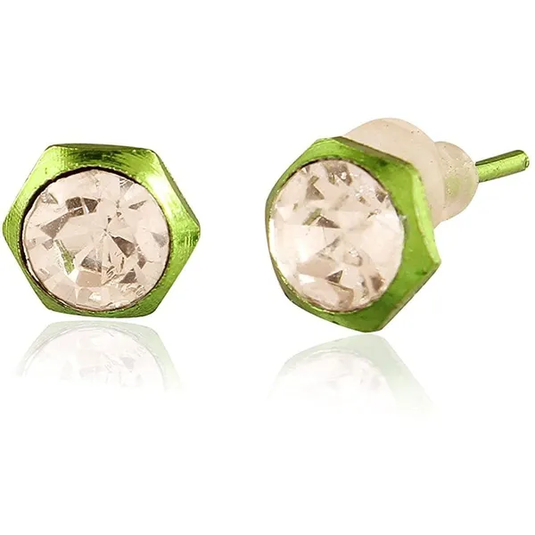 Multicolor_Metal_Enamel_Bezel_Stud_Earring_For_Women
