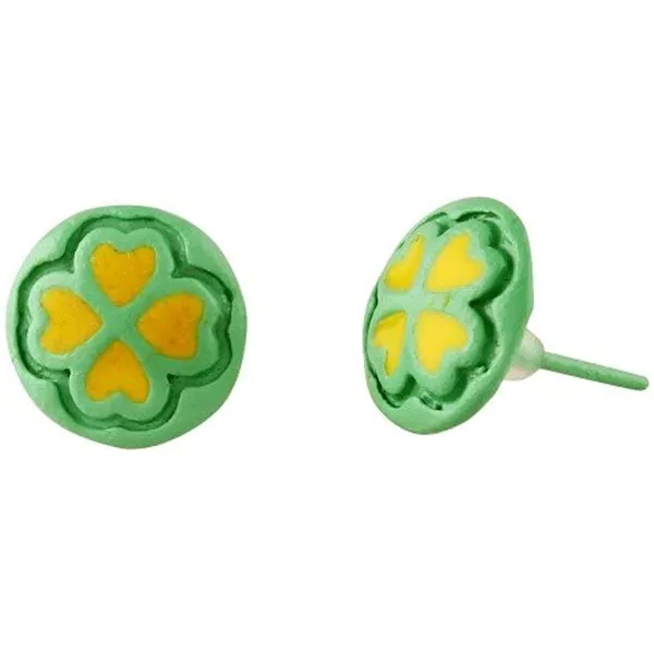 Orange_Enamel_Stud_Earring_For_Women_(Multi-Colour)