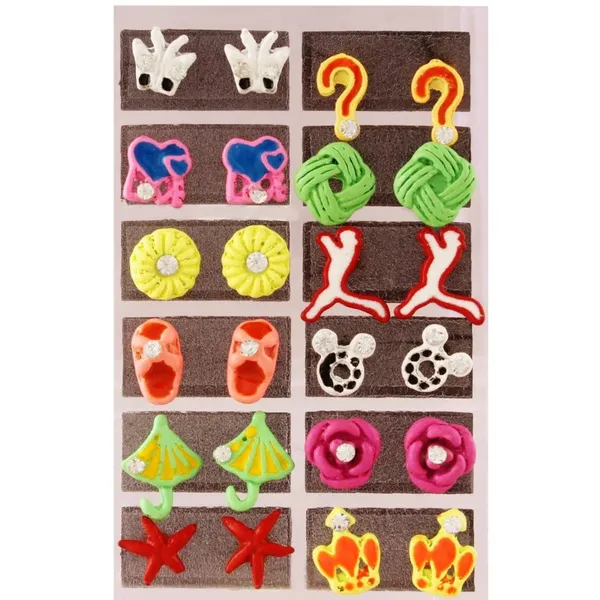 Multicolor_Enamel_Stud_Earring_For_Women_(Multi-Colour)