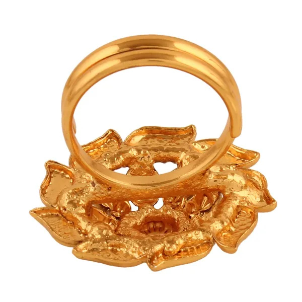 Gold_Antique_Floral_Gold_Plated_Finger_Ring