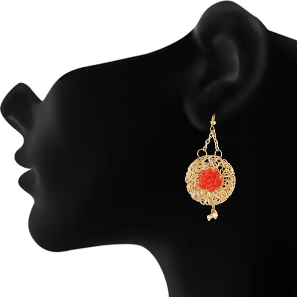Gold_Fashion_Bollywood_Fusion_Gold_Plated_Earring_For_Women