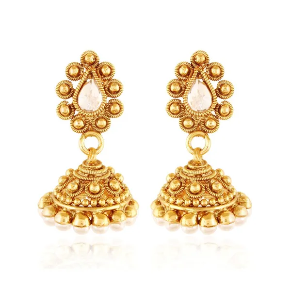 Gold_Traditional_Ethnic_Gold_Plated_Necklace_Set_With_Pearls_For_Women