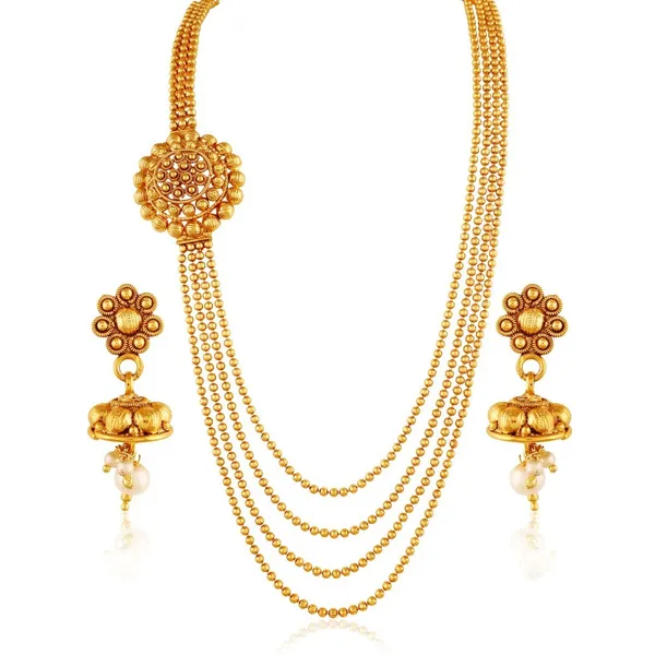 Gold_Plated_Antique_Necklace_Set