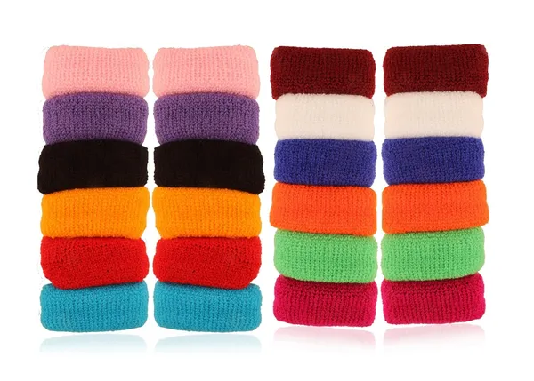 Multicolor_Soft_Multicolor_Rubber_Hair_Band_-_Set_Of_24_Pcs.