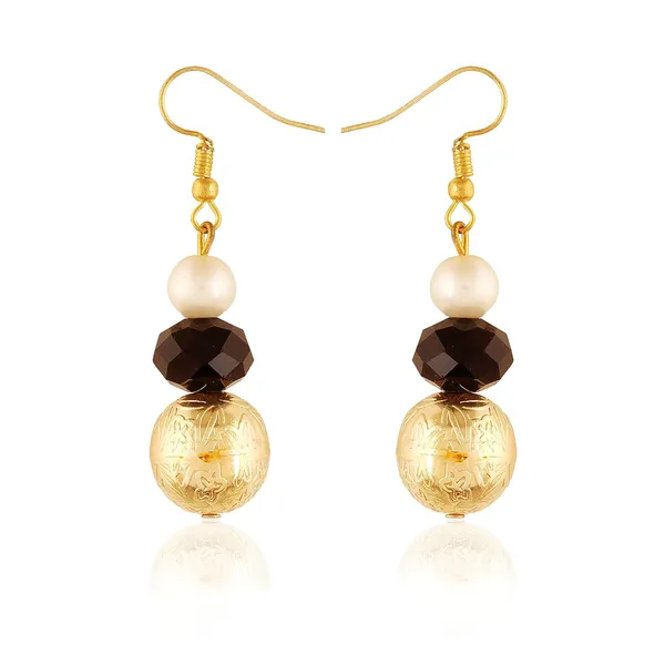Gold_Colorful_Multi_Beads_And_Pearl_Necklace_With_Earrings