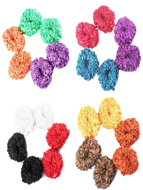 Multicolor_Lace_Hair_Band_Hair_Ties_Multicolor_Combo_Pack_Of_24