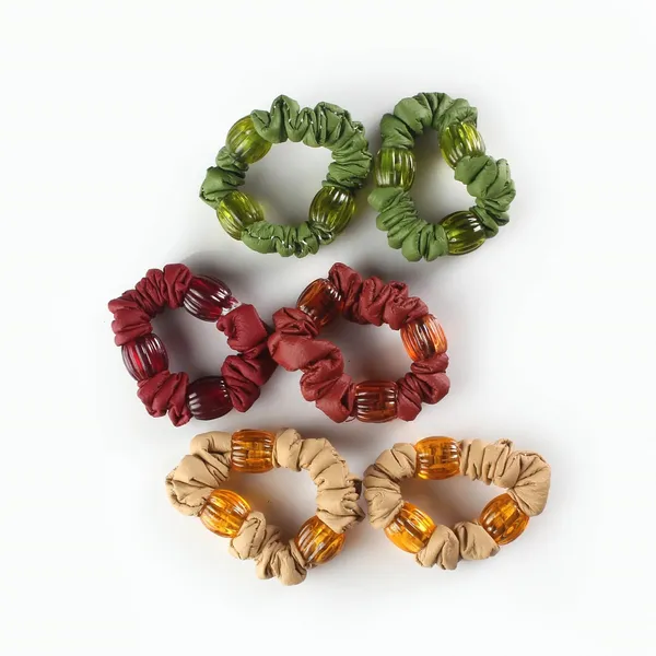 Multicolor_Beaded_Leather_Hair_Ties_Hair_Band_Multicolor_Combo_Pack_Of_30