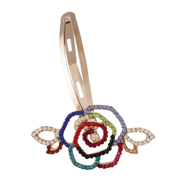 Gold_&_Multicolour_Premium_Metallic_Tiktak_Hair_Pin_Hair_Accesscory