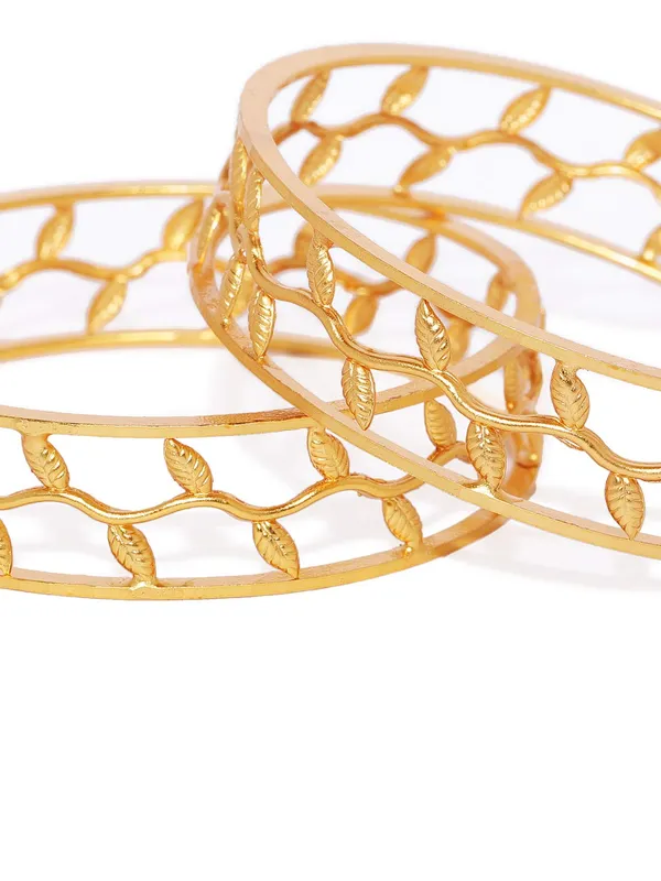 Gold_Antique_Design_Matt_Gold_Plated_Handcrafted_Filigree_Bangles_For_Women_And_Girls_Pack_Of_2