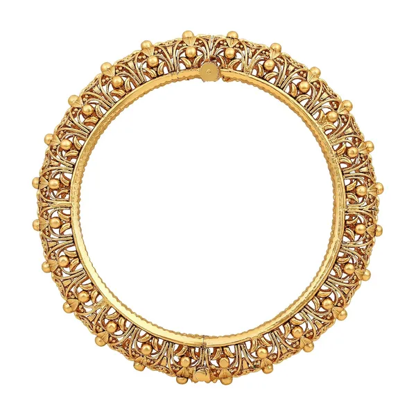 Gold_Plated_Traditional_And_Ethnic_Jewellery_Inspired_Antique_Finish_Screw_Closure_Statement/Bangles/Festive_Bangles_Set_Of_2_For_Women_(2.8)