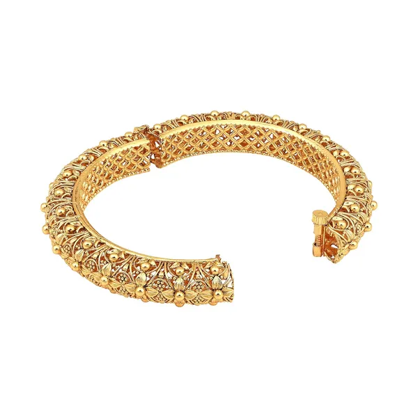 Gold_Plated_Traditional_And_Ethnic_Jewellery_Inspired_Antique_Finish_Screw_Closure_Statement/Bangles/Festive_Bangles_Set_Of_2_For_Women_(2.8)