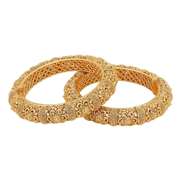 Gold_Plated_Traditional_And_Finish_Screw_Closure_Bangles_Set_Of_2_For_Women_(2.6)