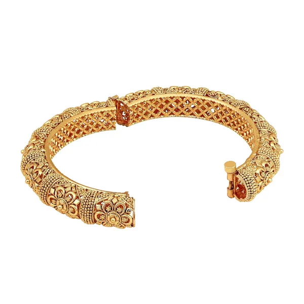 Gold_Plated_Traditional_And_Finish_Screw_Closure_Bangles_Set_Of_2_For_Women_(2.6)