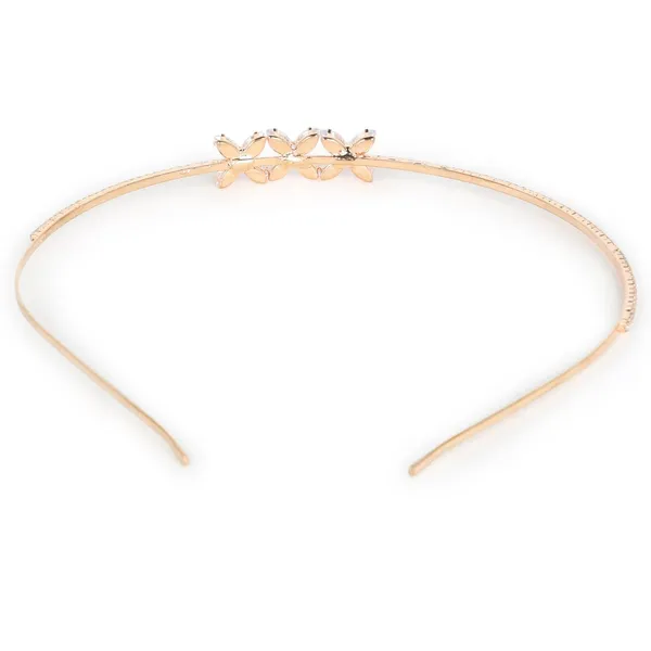 Rose_Gold_Stunning_Rose_Gold_Plated_American_Diamonds_Embellished_Delicate_Stylish_And_Elegant_Metallic_Hair_Band/Head_Band_For_Women_And_Girls_(Pack_Of_1)