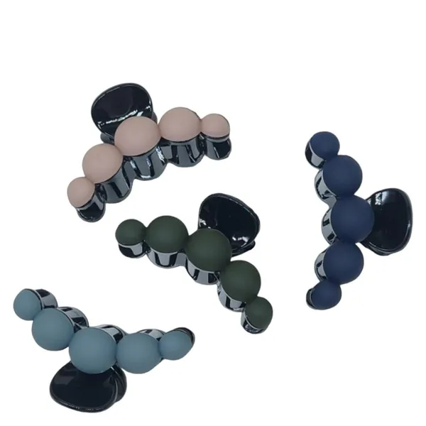 Multicolor_Stunning_Acrlylic_Material_Matte_Finish_Korean_Design_Hair_Claw_Clips/Hair_Butterfly_Clips/Hair_Clutchers_With_Tight_Grip_Women_And_Girls_Pack_Of_4